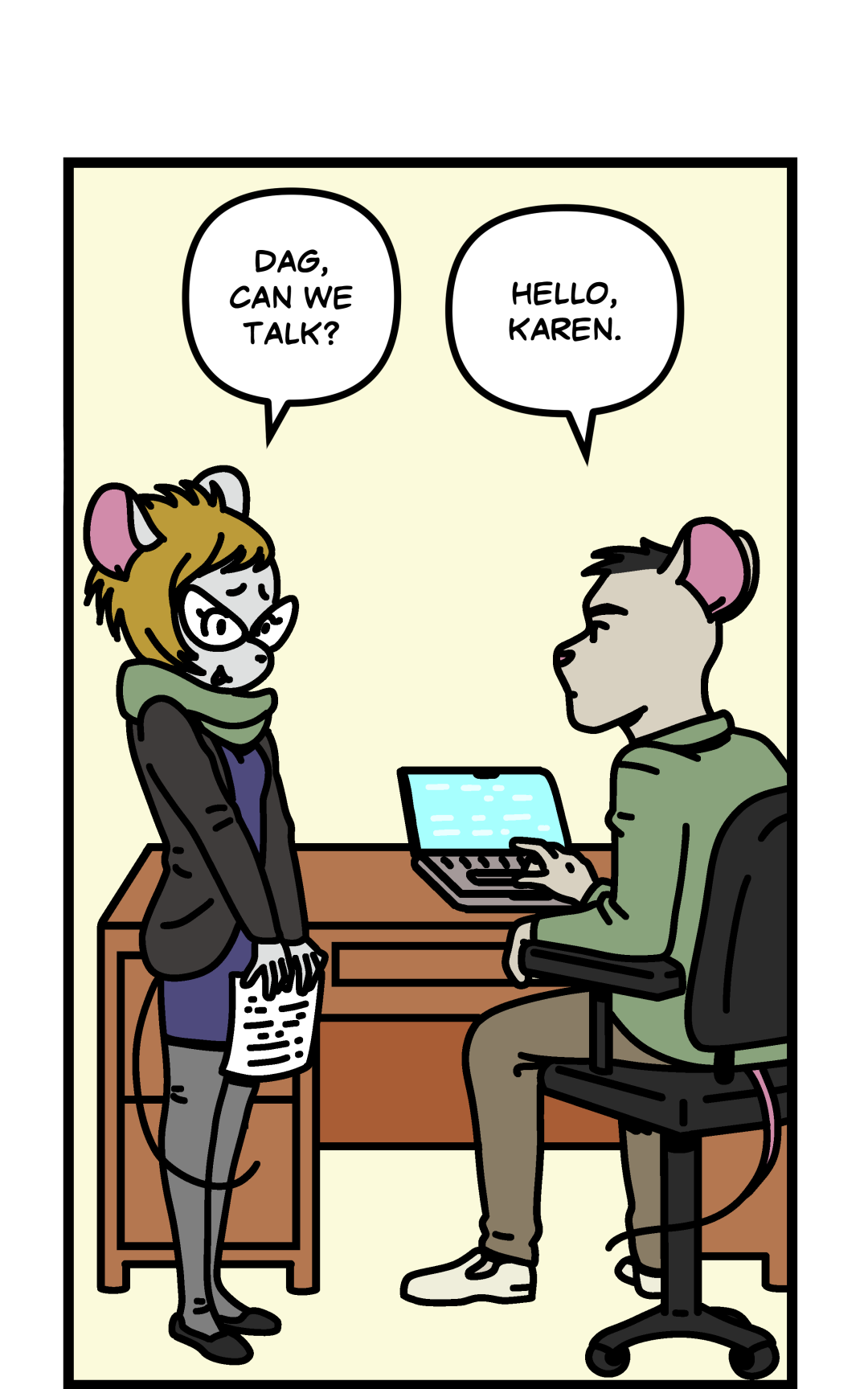 Can We Talk? panel 2